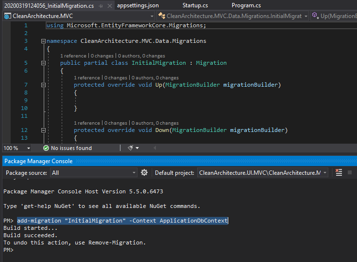 Clean Architecture .NET Core (Part 2: Implementation)