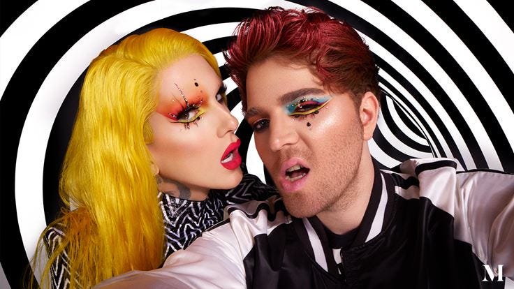 Shane Dawson and Jeffree Star Conspiracy palette launch