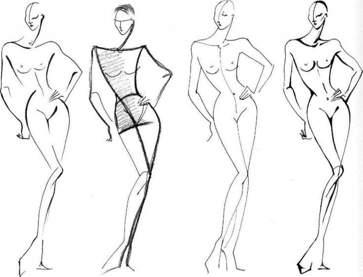 Les Bases Du Dessin De Mode Tutoriel By Iskn Iskn Medium