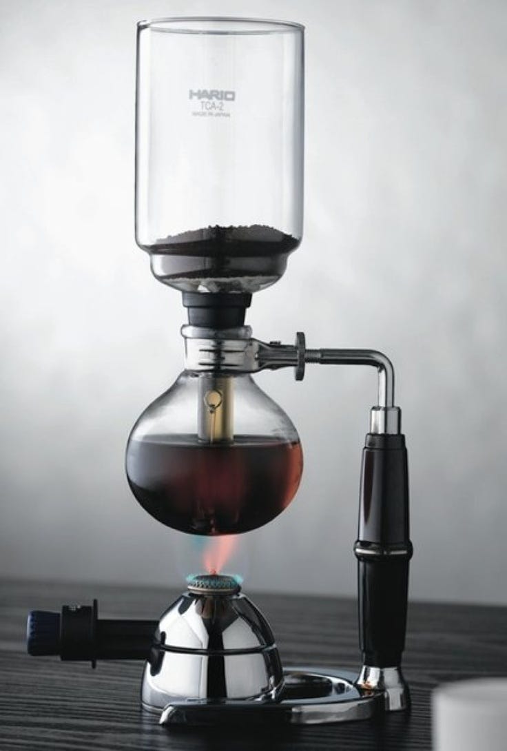 Siphon Kahve Demleme Tekniği. Bugün kahveyi demlerken bile ilginizi