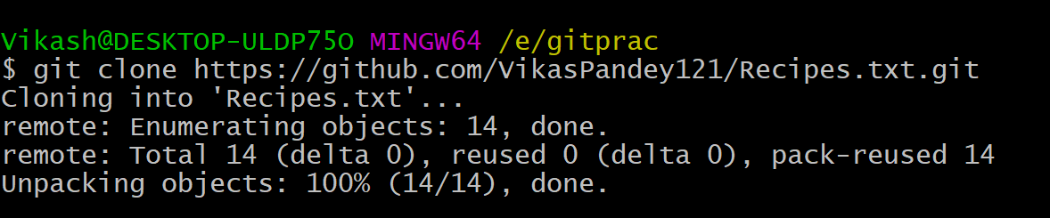 git-clone