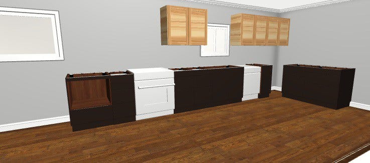 Ordering Ikea Kitchen Cabinets After We Planned Out The Basics Of Our By Kiwi And Keweenaw Medium