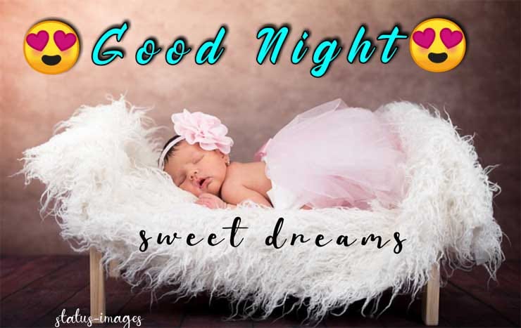 Best Good Night Baby Photo For Whatsapp Free Download