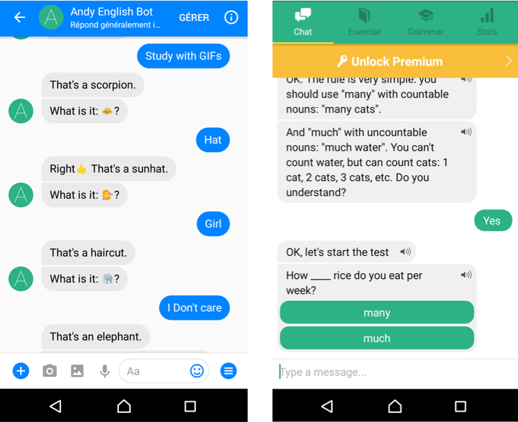 Chatbottest Andy English Le Chatbot Qui T Apprend A Parler Anglais By Capucine Morin Bizlab Medium Chatbottest Andy English Le Chatbot Qui T Apprend A Parler Anglais By Capucine Morin Bizlab Medium