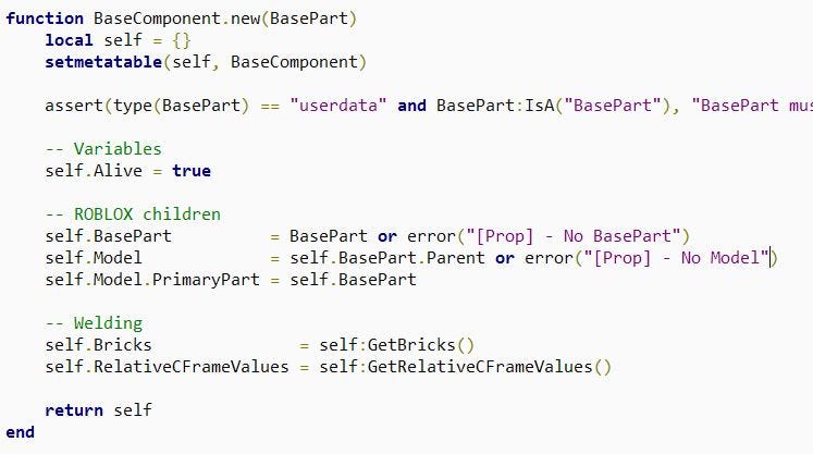 Roblox Weld Function