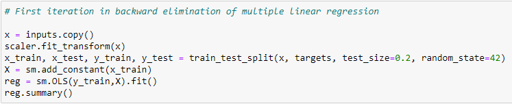 A Beginner’s Guide to Stepwise Multiple Linear Regression | by Achyut ...
