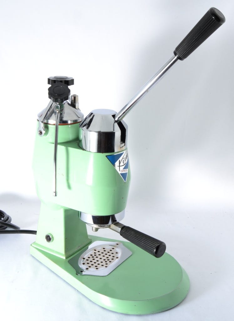 A Taxonomy of Lever Espresso Machines 