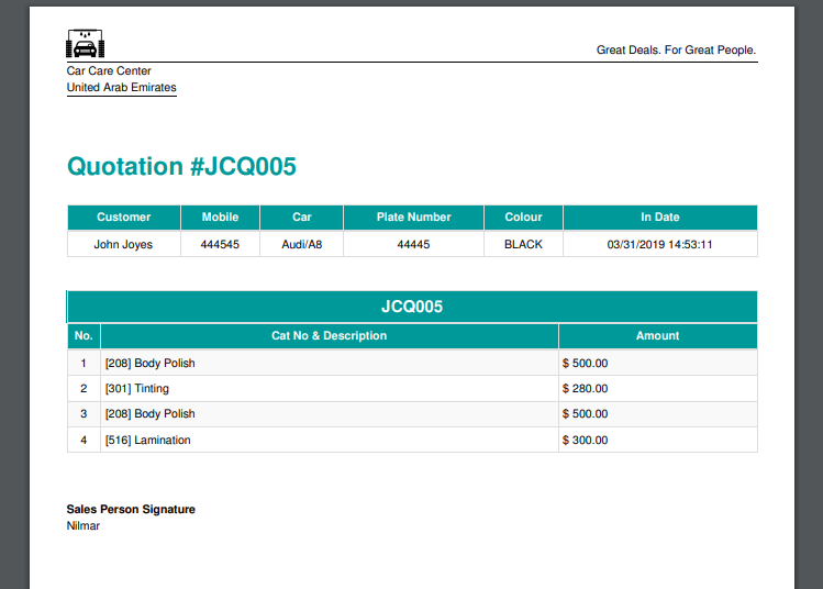 Car Service Management Erp In Odoo Nilmar Shereef Pt Medium