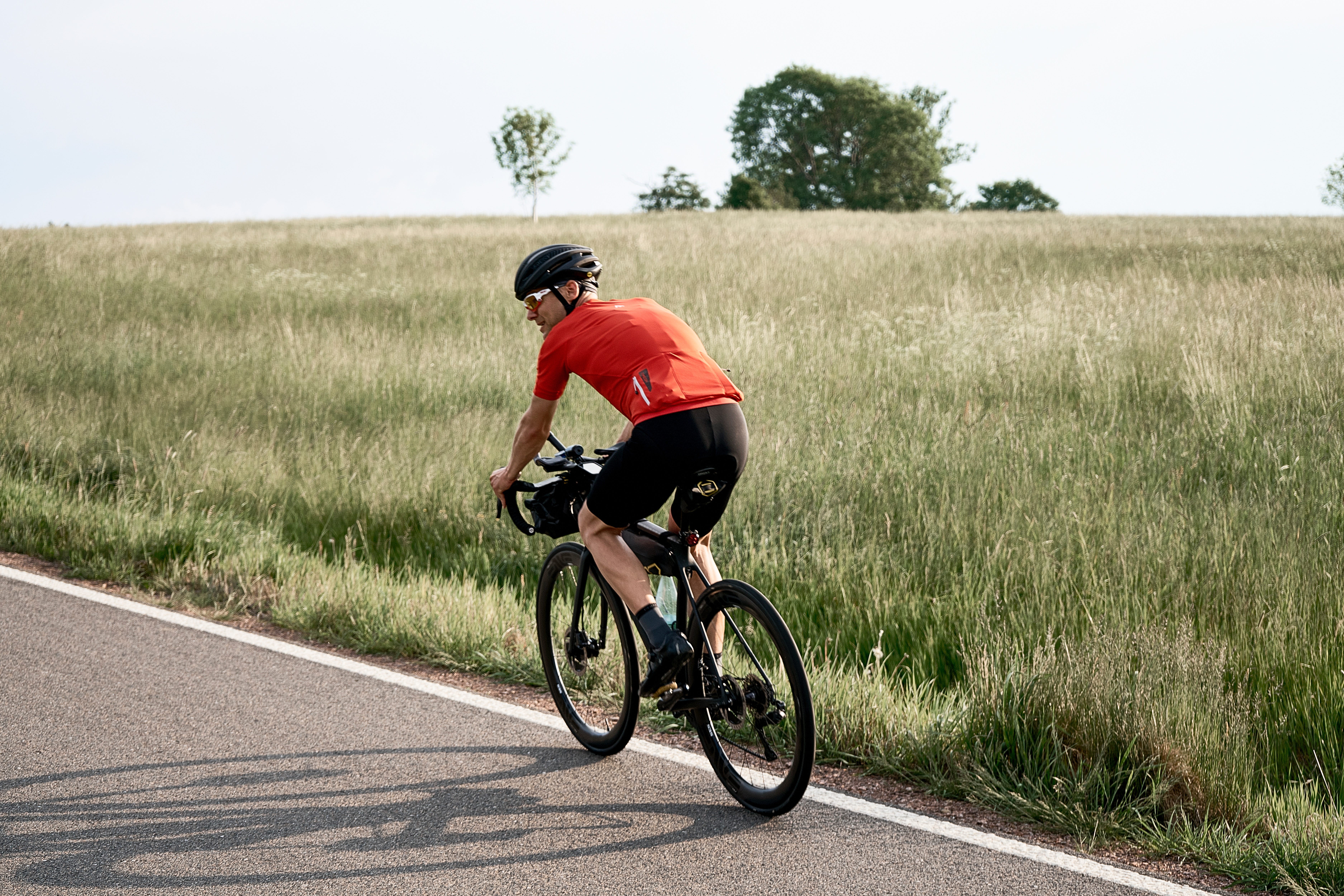 riding a single speed bike