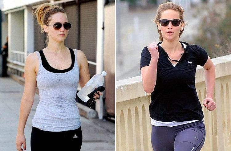How To Get Health And Fitness Like Jennifer Lawrence