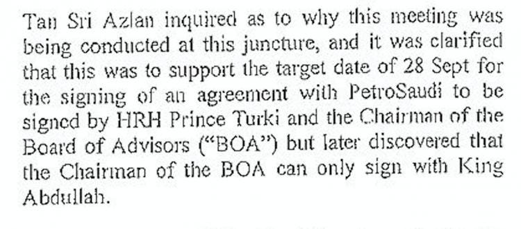 Furious 1mdb Board Demanded Back Jho Low S Us 700 Million Five Days After Jv Was Signed Major Exclusive By Sarawak Report Medium