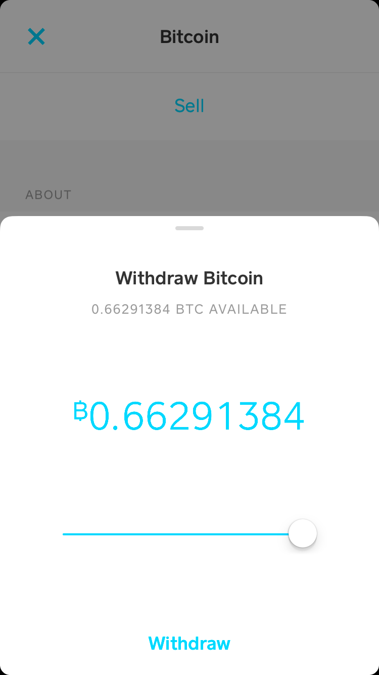 Square’s Cash App Allows Instant Purchasing and Withdrawing of Bitcoin to Private Wallet.