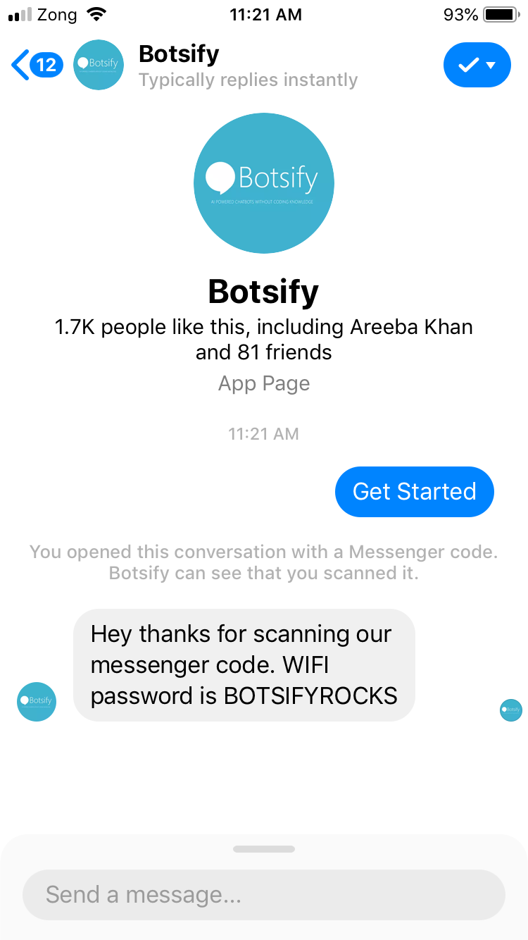 How to Generate Leads with a Messenger Code by Areeba Khan Botsify