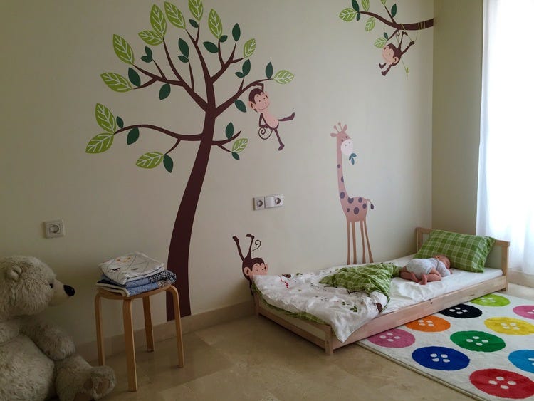 montessori baby room ikea