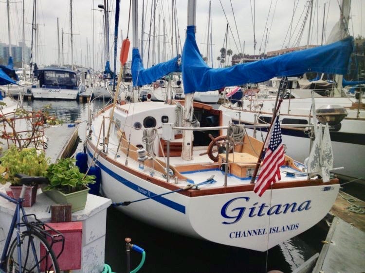 Living on a Boat in Marina del Rey by Natalie Brown Between House