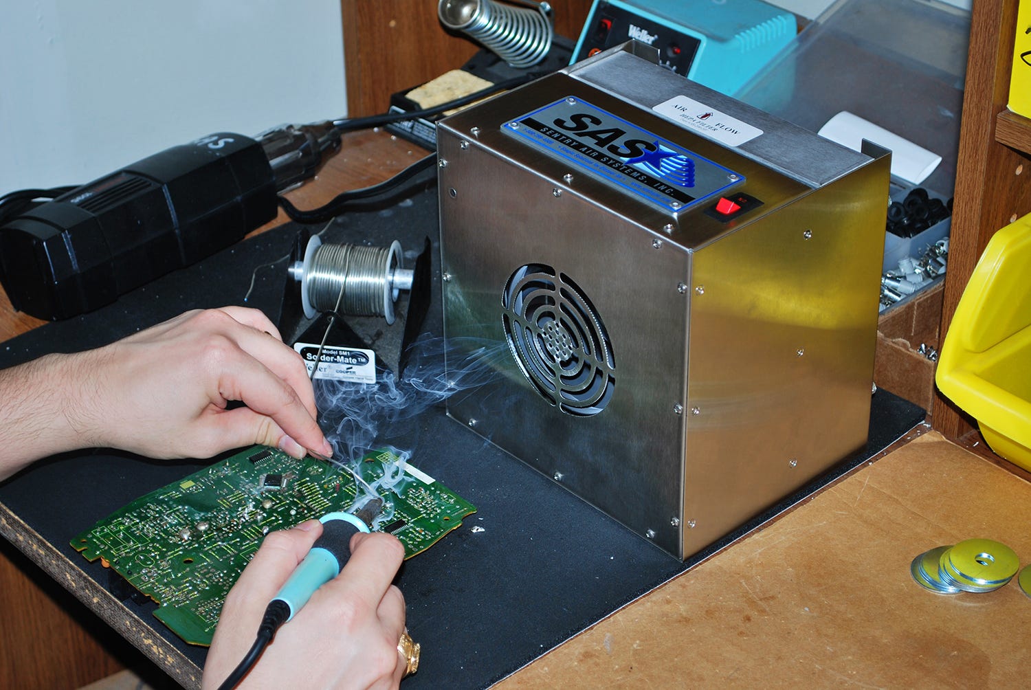 The Hazards Of Solder Fumes Sentry Air Systems Medium