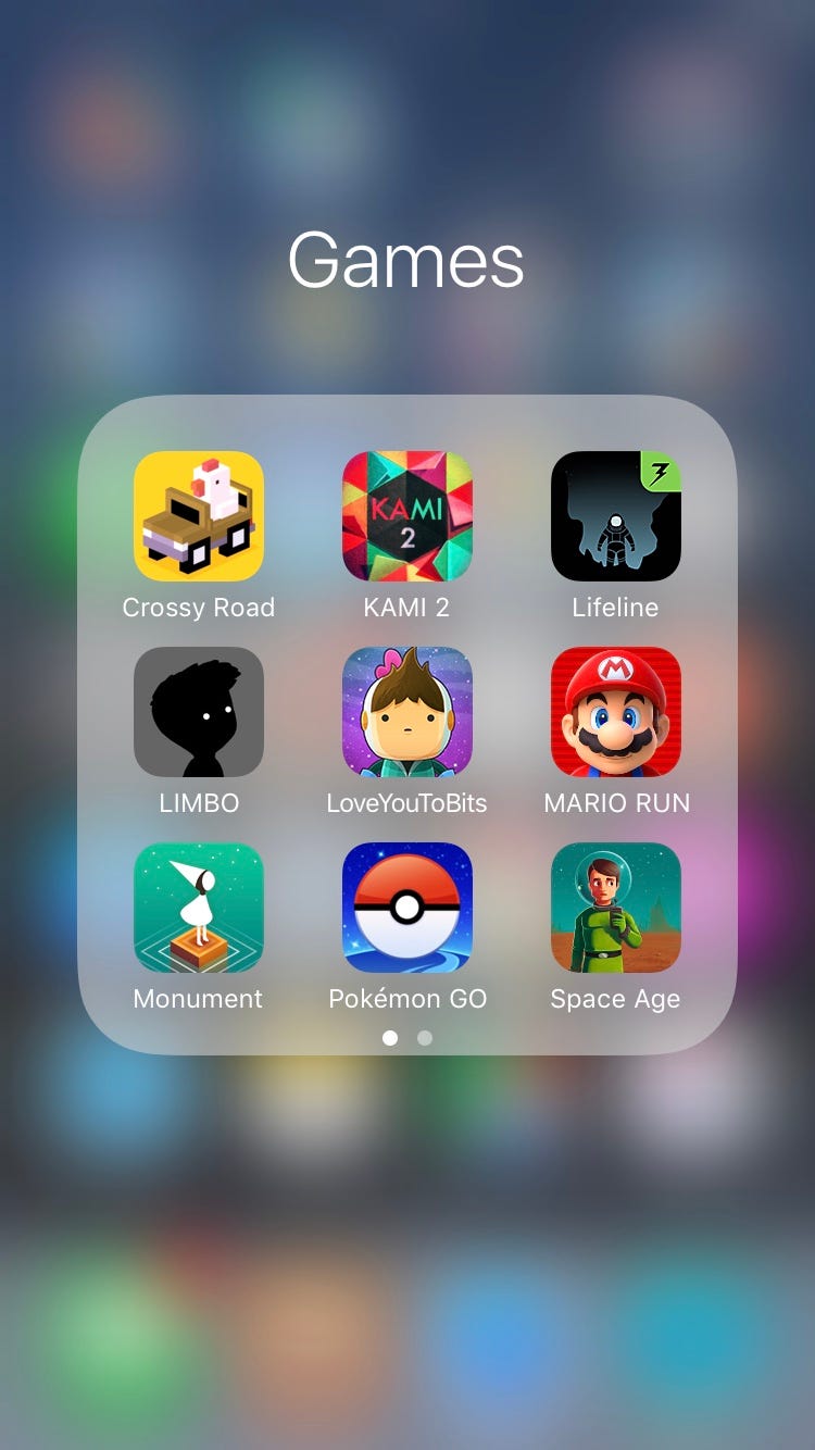 All my current home screen folders by chris mclean Medium