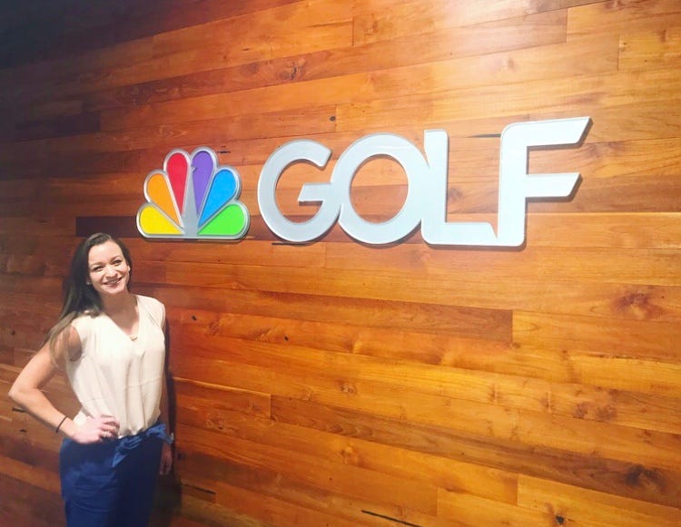INTERNSHIP CHECKIN Amanda Chaney Golf Channel Programming Intern by