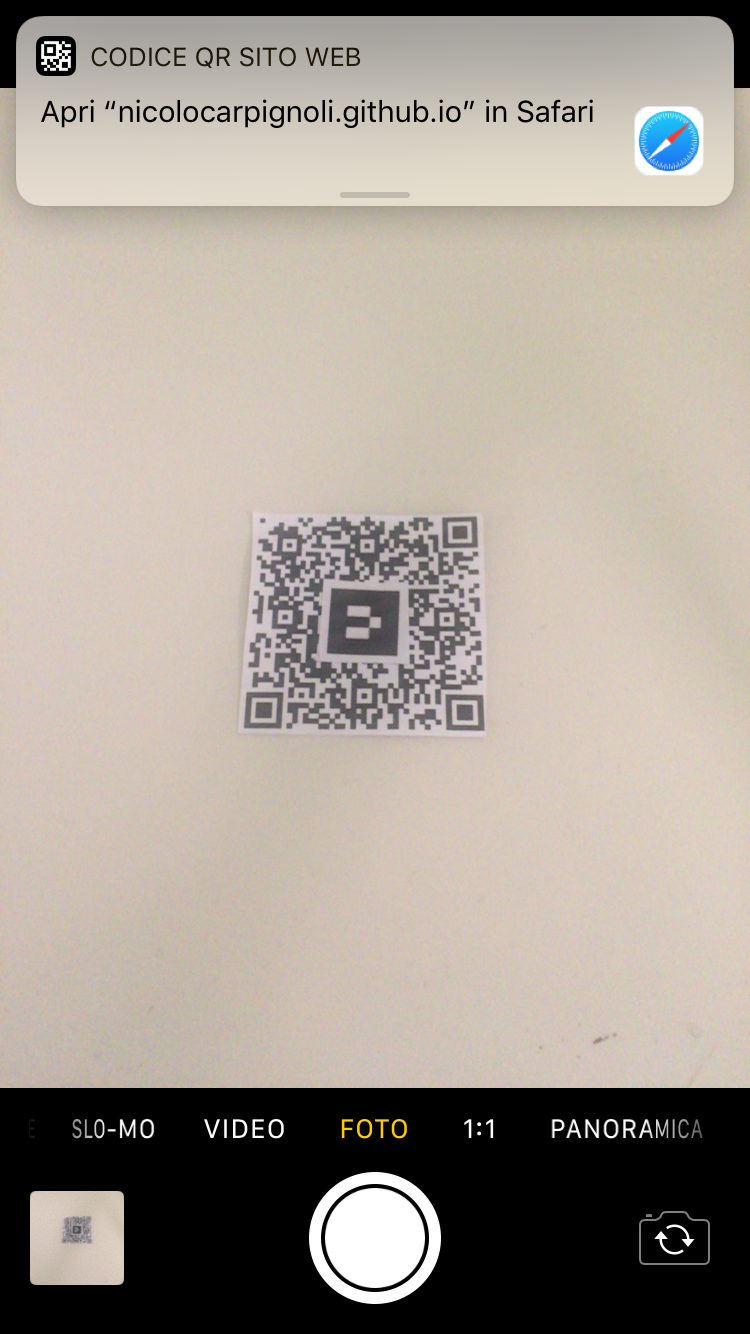 How to deliver AR on the web only with a QR Code | by Nicolò Carpignoli |  Chialab Open Source | Medium