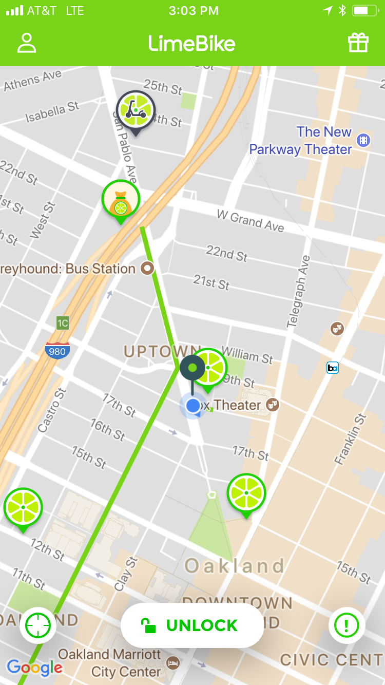 lime app bike