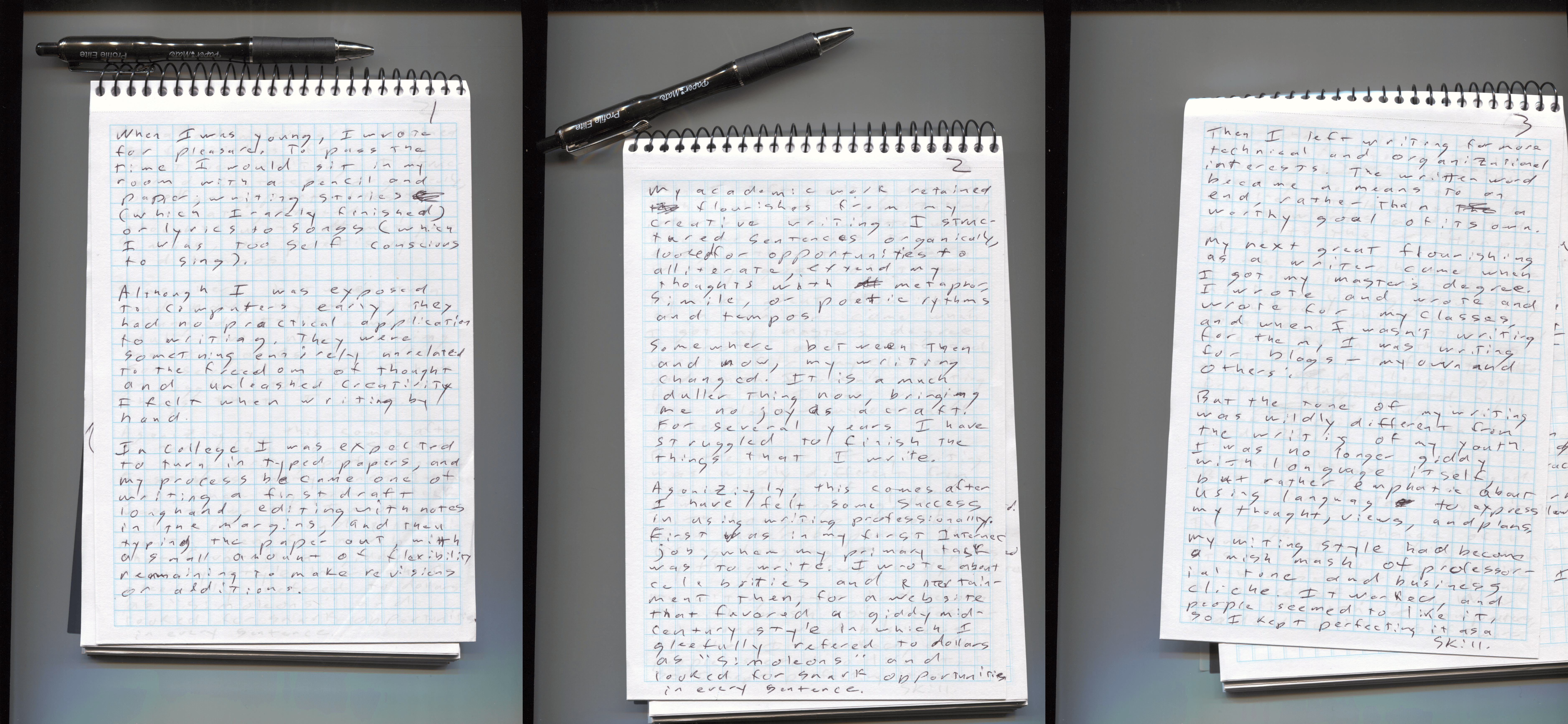Looking For Messy Creativity In Longhand By Brook Ellingwood Medium