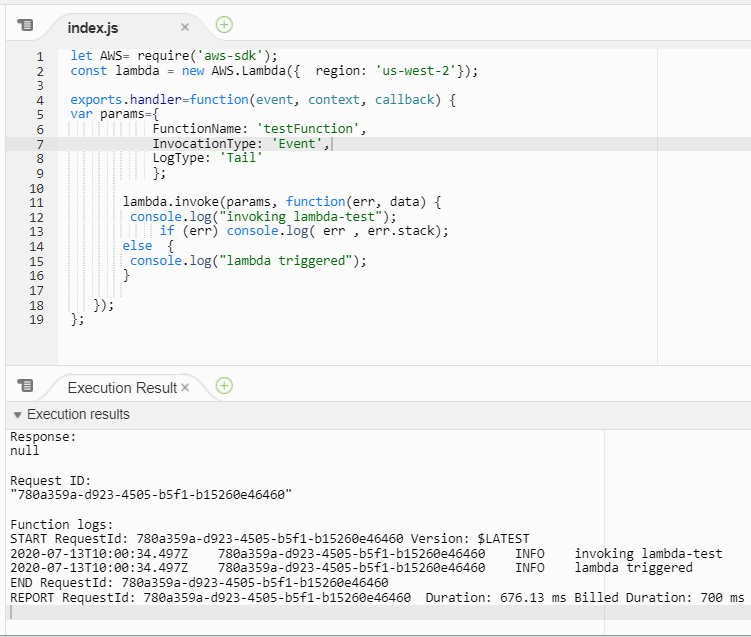 Lambda Invoke Response Payload at Sally Williams blog