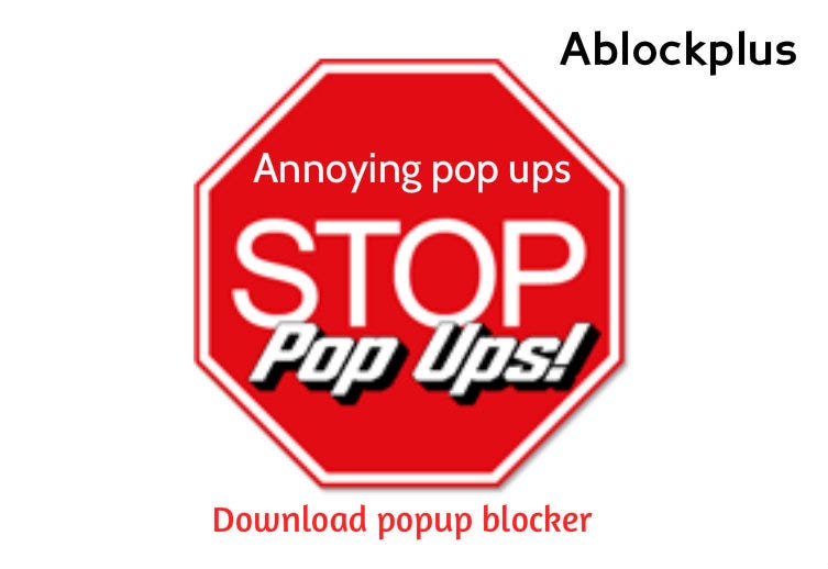 adblock plus not blocking pop ups