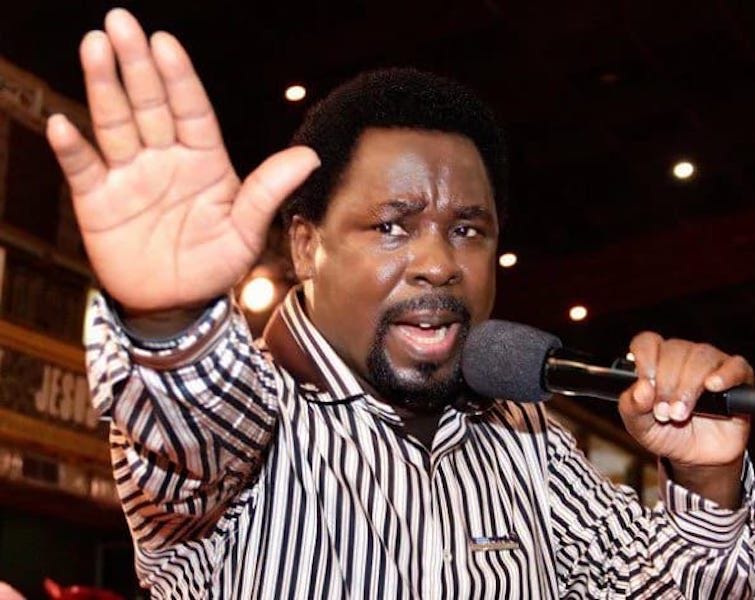 Prophet Tb Joshua Phone Number 2348114234645 Medium