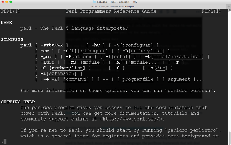 Perl In The Mac What Is Perl By Monsenhor Filipo Medium