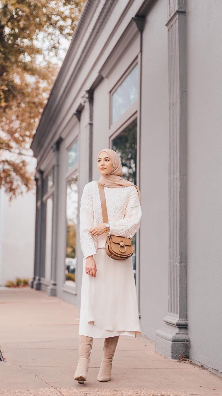 midi skirt untuk hijab