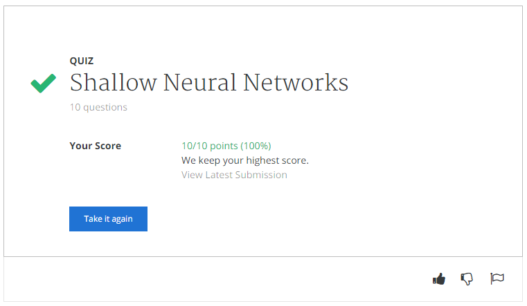 shallow neural networks quiz