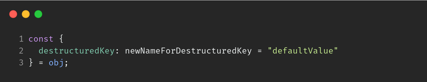 JavaScript Destructuring Basics