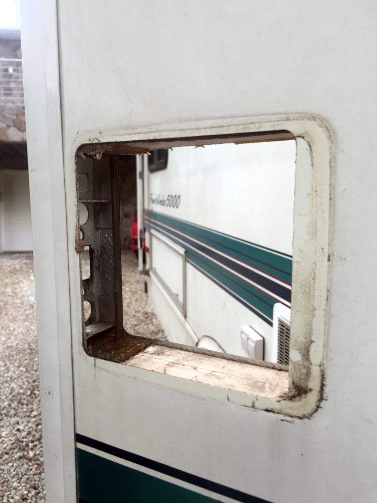 RV Makeover Quick Take RV Door Lock Set Replacement by Road Trip
