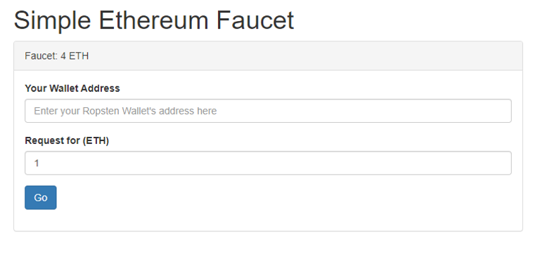 Ropsten Ethereum Faucet: How it works | by Jackson Ng | Coinmonks | Medium