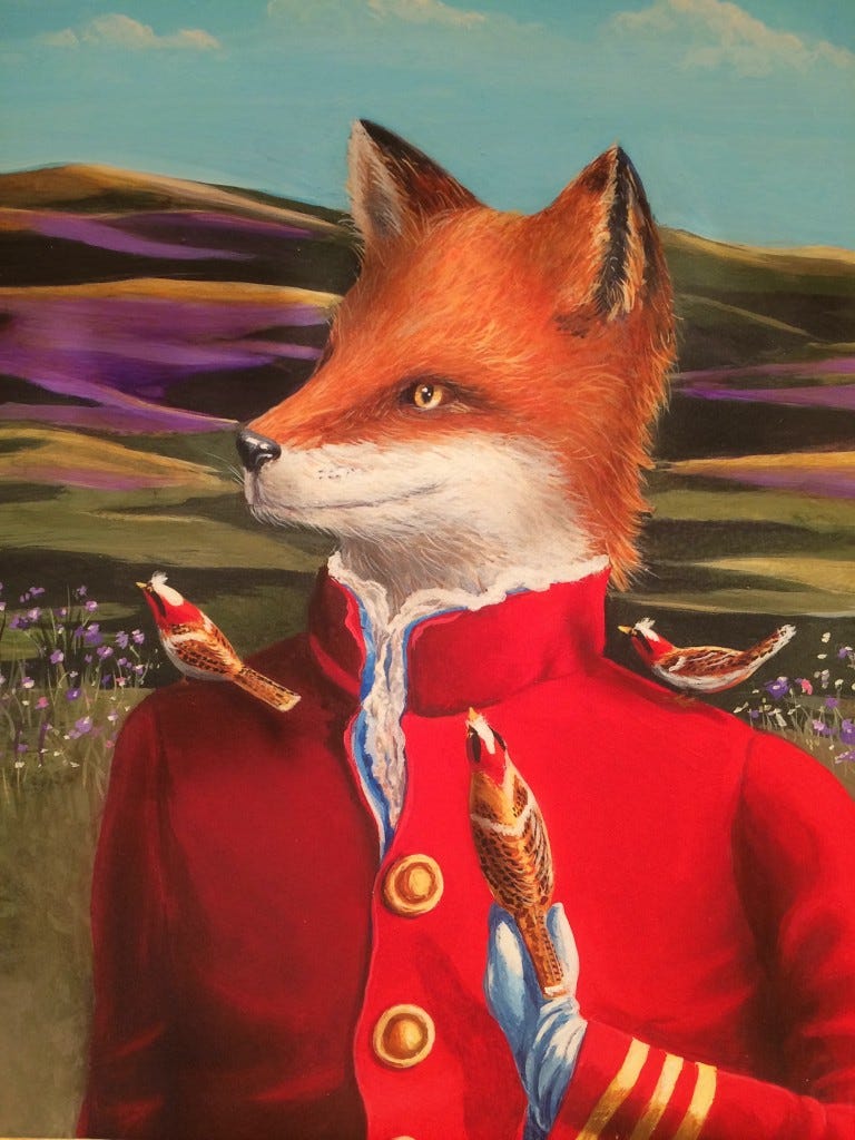 Ginger Fox Gallery melds childhood mischievousness and fantastical