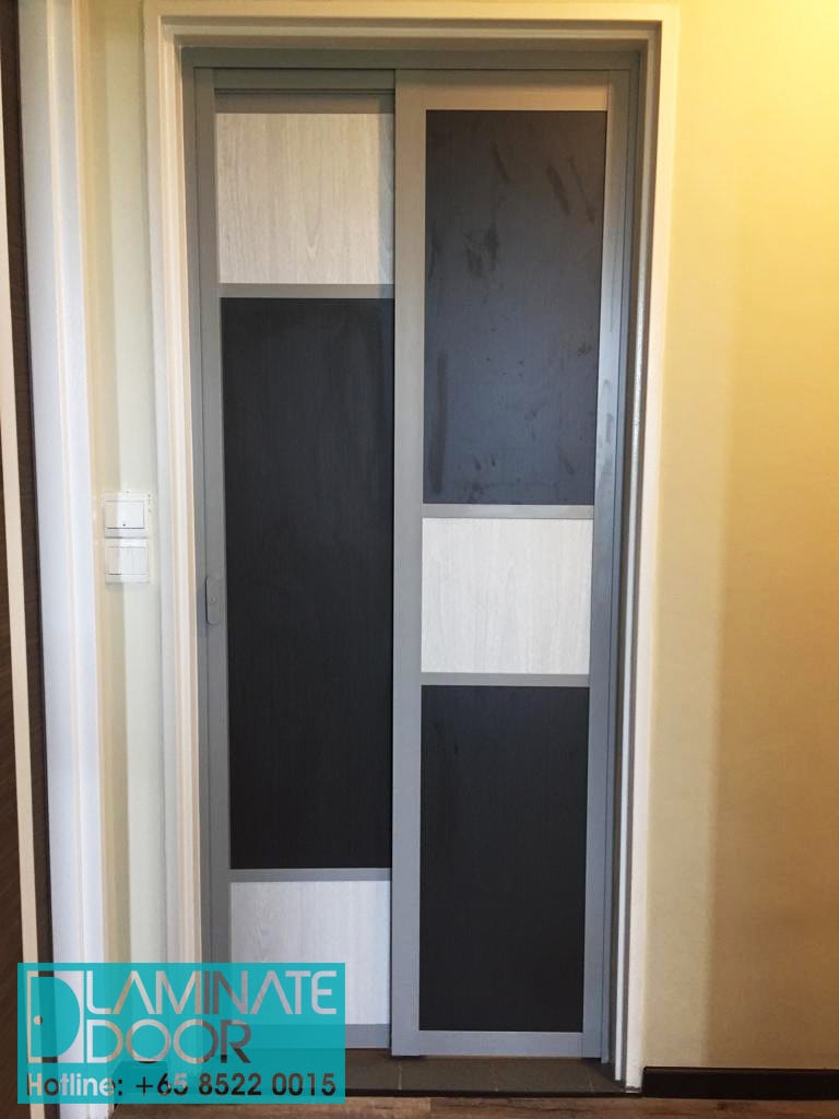 Modern Black Slide Swing Toilet Door Install For Hdb And Bto At Door Factory Price By Angelina Cy Medium