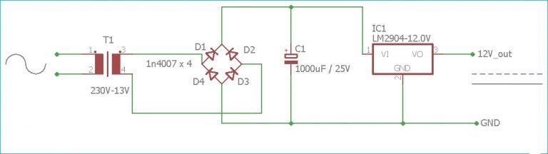 Ac To Dc Converter Circuit