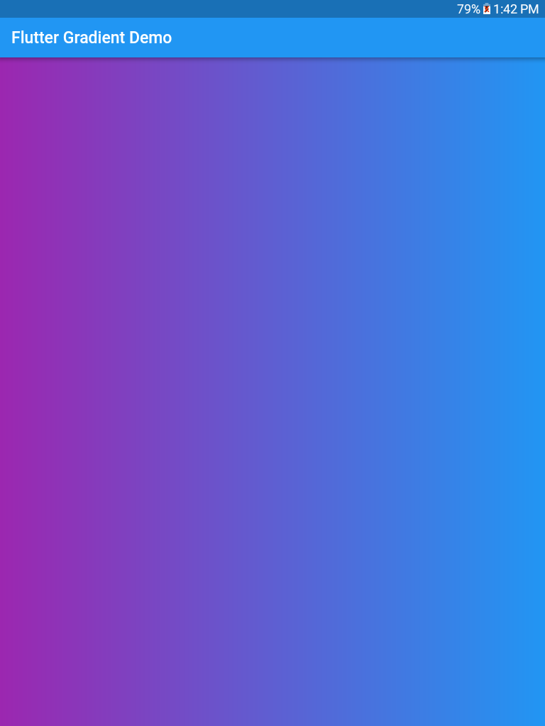 How to improve your Flutter application with gradient designs | by