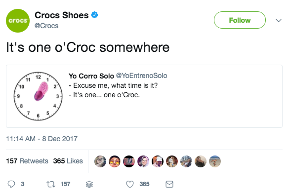 code for crocs