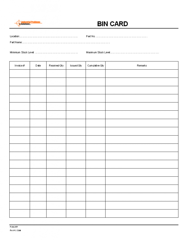 Importance of Bin card in Hospital Pharmacy by