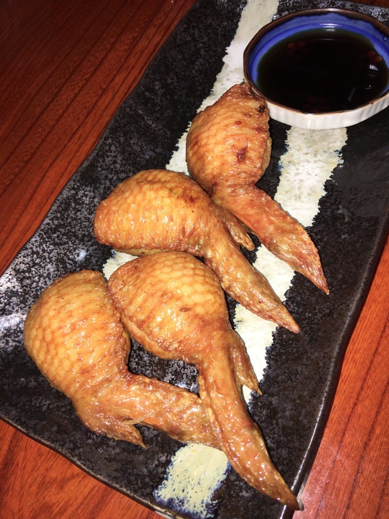 “Tebasaki” means “chicken wing” in English by Ikechan Ikechan’s Japanese Food Medium
