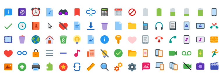 Download The Best Free Icon Packs Here Is A Few Sets Of Icons In The Same By Nick Babich Medium