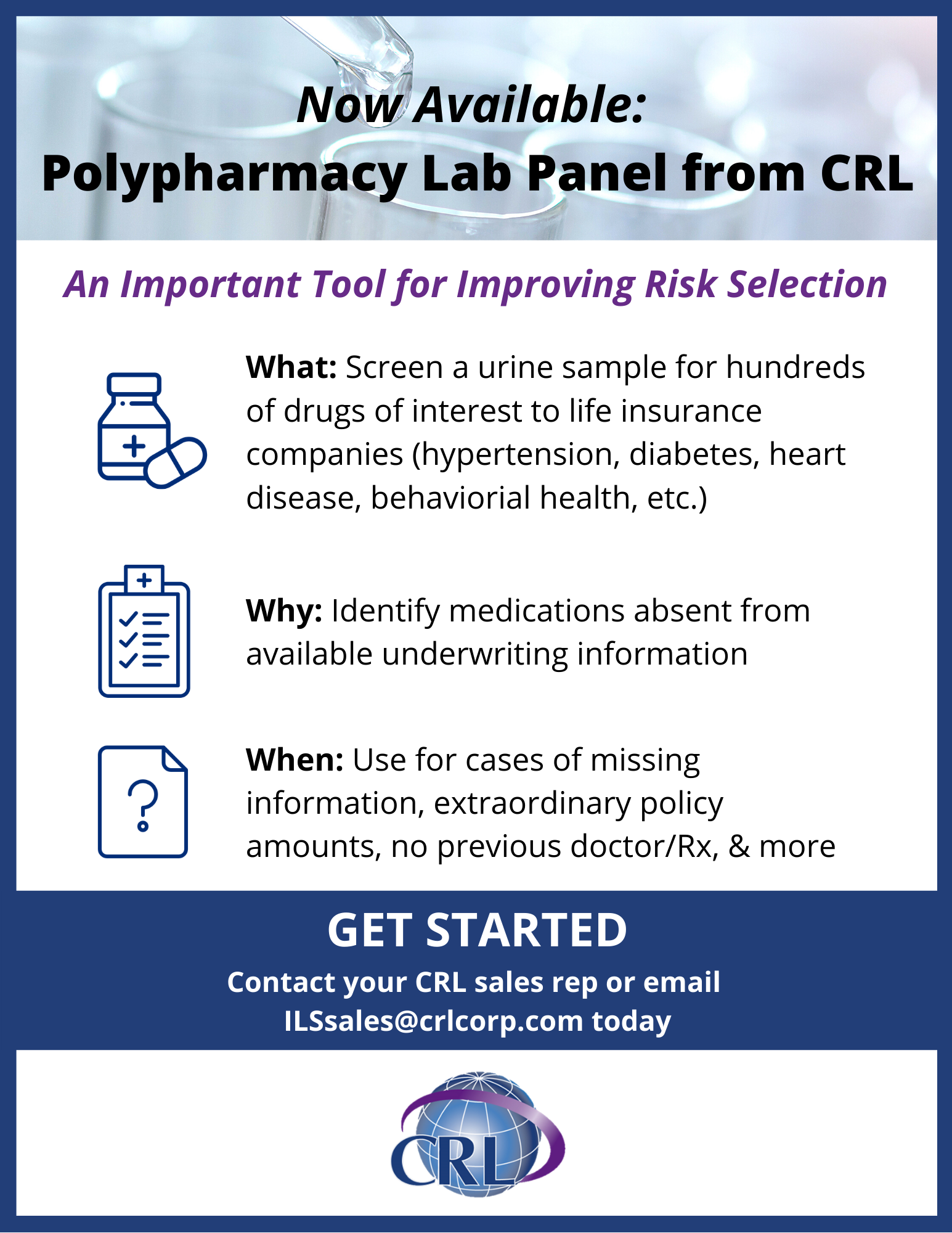 Polypharmacy Now Available CRL Corp