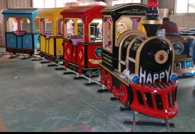 ride on garden train sets