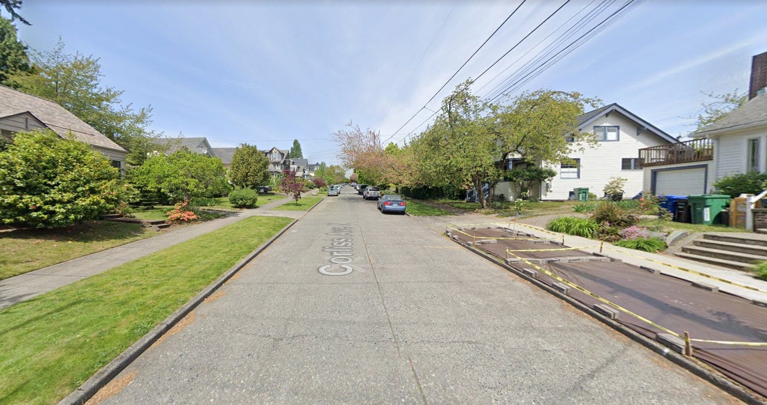 Inside the proposed Wallingford historic district. (Google Maps)