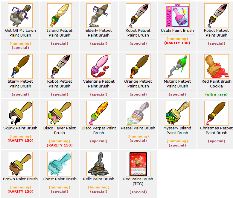 Neopets Get Off My Lawn Paint Brush Painting