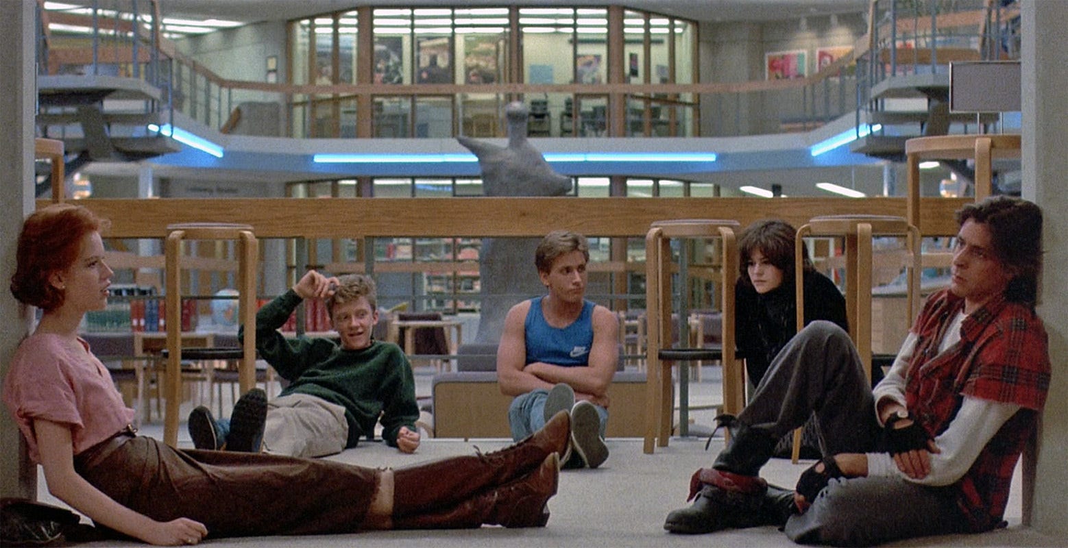 ‘The Breakfast Club’ is set at a Saturday detention