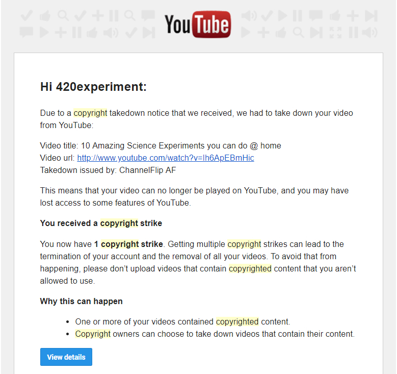 Here S How I Hack Youtube Why Eu Copyright Directed Is Doomed To Failure Article13 By Anacondabitch Medium