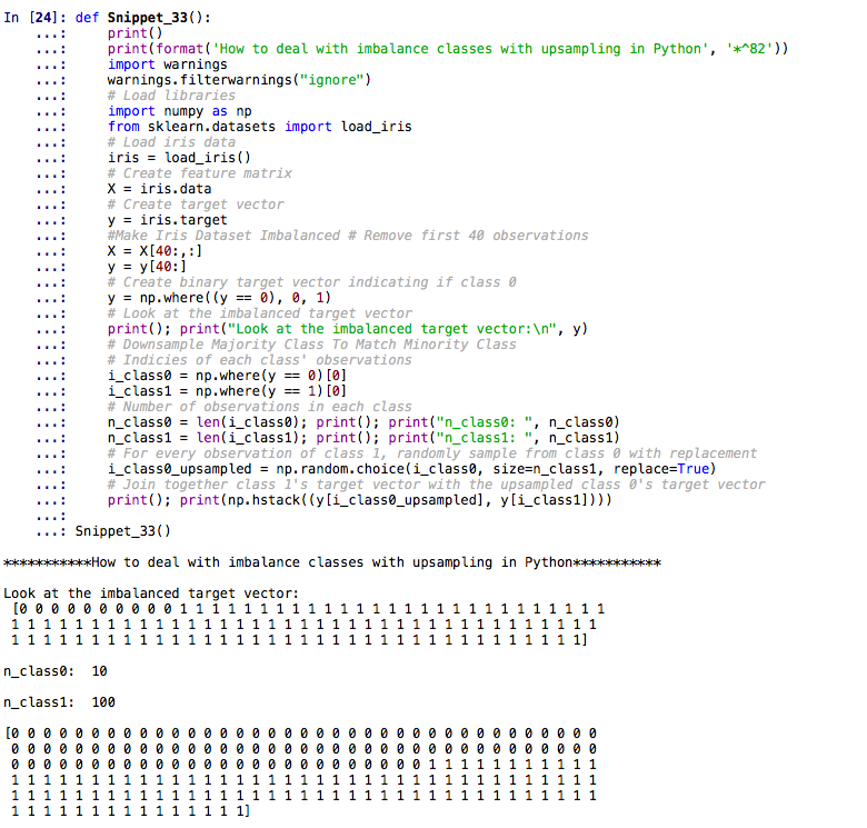 How to deal with imbalance classes with upsampling in Python — Machine ...