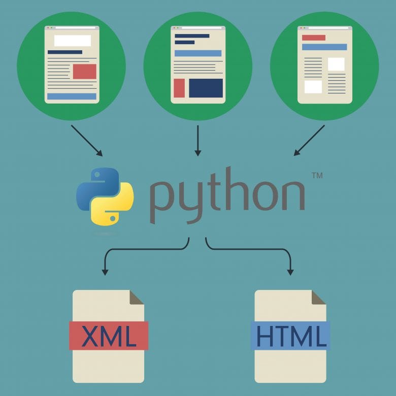 Web scraping html python